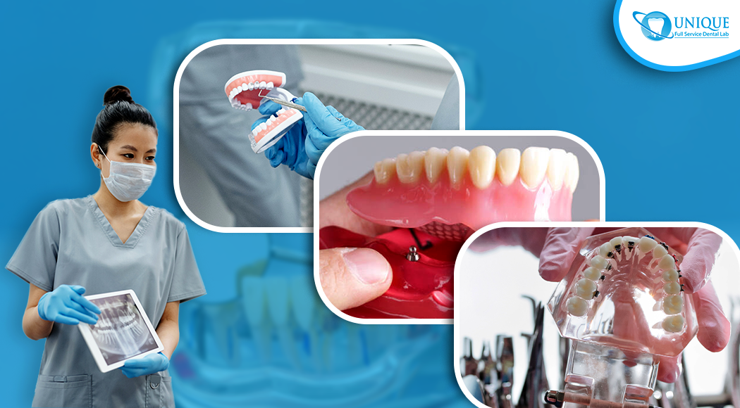nurse-holding-tablet-dental-implant-and-orthodontic-model-with-hand-holding-teeth-model