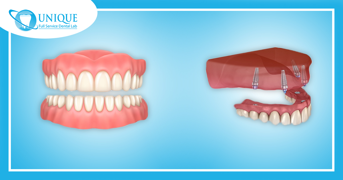 two-different-types-of-full-denture-set